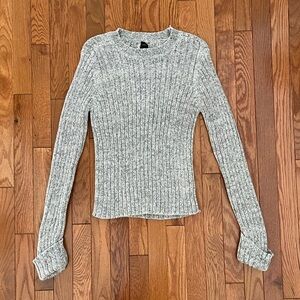 Gray Knit Arizona Co Sweater Girls Size M